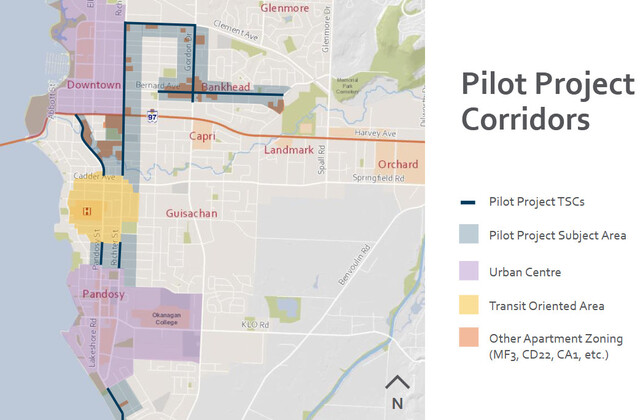 kelowna 2040 ocp transit supported corridor pilot projects